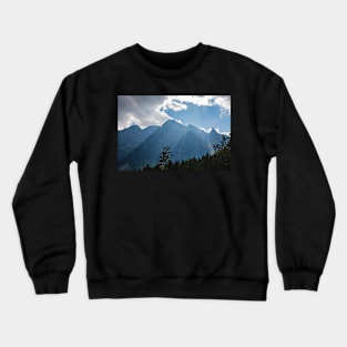 Mnich and Mieguszowiecki Peak, Tatra mountains, Poland Crewneck Sweatshirt